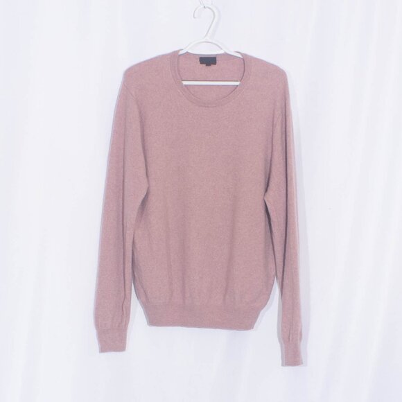 J. Crew Sweaters - J.CREW Italian Cashmere Pink Sweater Size XL
